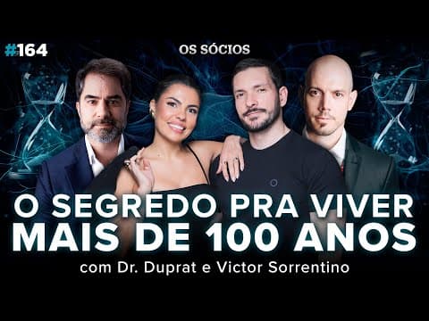 LONGEVIDADE: QUAL É O SEGREDO PRA VIVER MAIS DE 100 ANOS? | Os Sócios 164