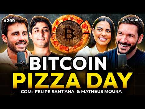 BITCOIN PIZZA DAY 2026 | Bitcoin, inovações, IA e o futuro do mercado cripto | Os Sócios 299